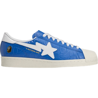 Adidas Ori Adidas Originals | adidas Originals x BAPE SSTR V Blue sneakers Blue - Størrelse: 36 - BLUE/WHT/OWHITE - Blue - 36