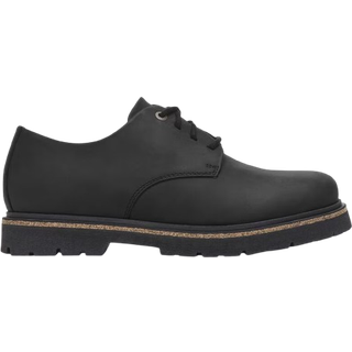 Highwood Lace Low Natural Leather Regular - black
