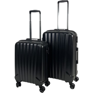 Bon Goût Milano Hardcase 2 pak trolleysæt sort
