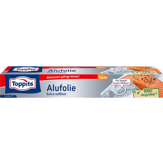 Toppits Alufolie med dobbelt-kraft-bikagestruktur 2.30 DKK/1 m