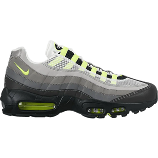 Nike Qs/tz Air Max 95 OG | Sølv | Størrelse: 38,5 - NEON YELLOW - 38,5