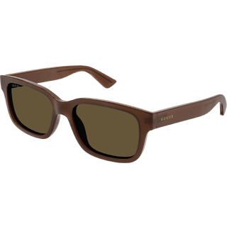 Gucci Mand GG1583S 004 Solbriller Injiceret Brun Brun Firkantet