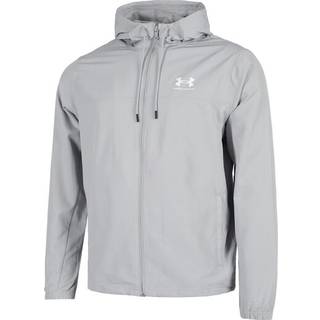 Jakke med hætte Under Armour UA Rival Wvn Windbreaker 1390149-011 Størrelse L