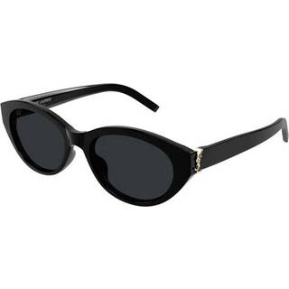 SAINT LAURENT Kvinde SL M148 001 Solbriller Acetat Sort Sort Rund