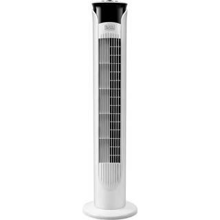 Black & Decker Tower Fan White 81cm