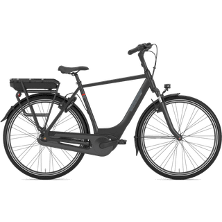 Tilbud! Gazelle Paris C7+ HMB - Black 53 cm Elcykel - herre