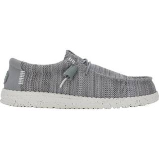 HeyDude Wally Stretch Sox Sneaker Herrer størrelse 43 farve grå