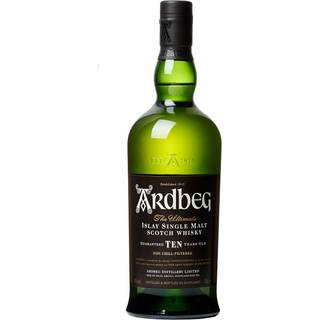 Ardbeg 10 års Islay Single Malt Scotch Whisky 46% 70 cl.