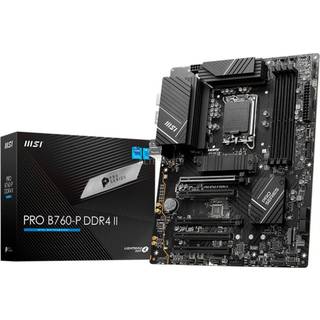 MSI PRO B760-P DDR4 II Bundkort - Intel B760 - Intel LGA1700 socket - DDR4 RAM - ATX