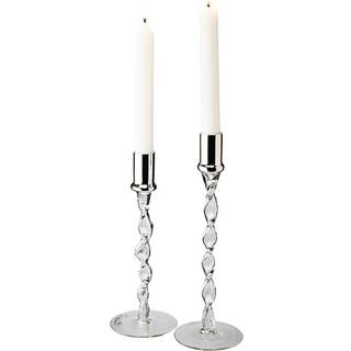 Dorre Twist Lysestage 2-pak - Lysestager Glas Klar - 5-8319