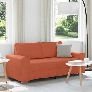 Sofastol Fløjlsstof - 140 cm / red orange