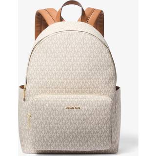 MK Tanner Large Signature Logo Backpack - Natural - Michael Kors - ONE SIZE