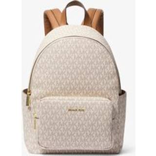MK Tanner Medium Signature Logo Backpack - Natural - Michael Kors - ONE SIZE