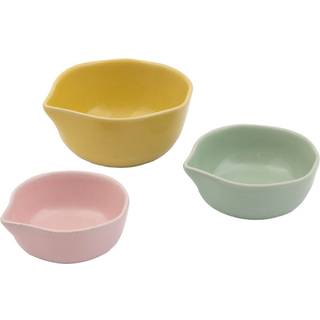 Jamie Oliver Big Love skålesæt gul/grøn/lyserød 3 stk.