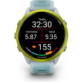 Garmin Forerunner 570 - 47 mm-Gul/Hvid/Blå - Inkl. 4 års garanti - Kun hos Pulsure.dk