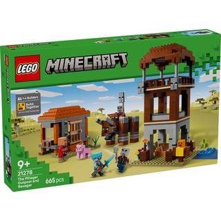 LEGO Minecraft 21278 Røverforposten og ravager