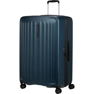 Samsonite Fyrm - Stor Ekspanderbar Steel Blue, Kufferter - Blå Kuffert