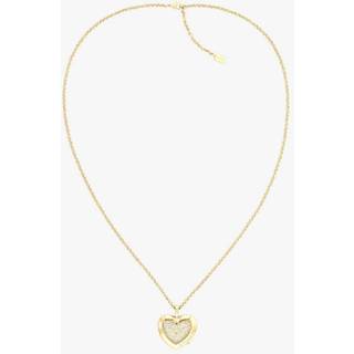 Coach Gold Heart Necklace Watch - Gold
