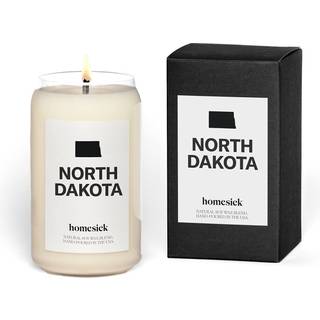 Homesick Premium duftlys North Dakota - dufte af gran n?le nellike 13,75 oz 60-80 timer Burn Natural Soja Blend Candle Home Decor Relaxing Aromat
