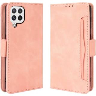 SKALO Samsung A22 4G 6-RUM Pungetaske - Pink