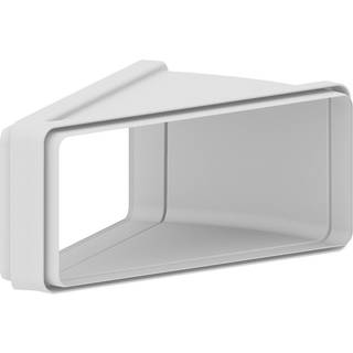 Witt IT103 45° lodret bøjning ventilationskanal 220x90mm