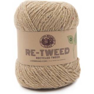 (1 Skein) Lion brand garn retweed garn jordnøddesmør