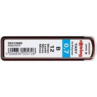 Roterende Tikky Mekanisk blyant Leder 0,7 mm B 12 Bly (R505 707 B)