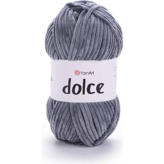 Dolce Yarn af Yarnart Soft Chenille Velvet Super Voluminy T?ppe og h?klet garn 100g (3,53 oz) 131 yards (760)