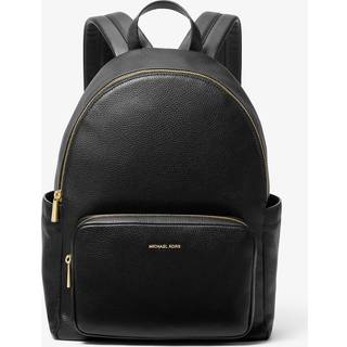 MK Tanner Large Pebbled Leather Backpack - Black - Michael Kors - ONE SIZE