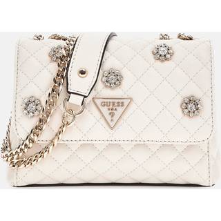 Guess Everlee Skuldertaske creme