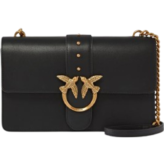 Pinko Love One Mini Skuldertaske sort