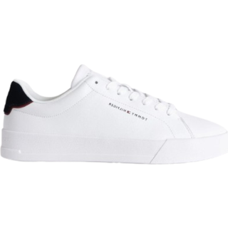 Tommy Hilfiger Herren Sneaker weiß Glattleder - weiß