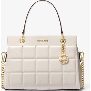 MK Susan Medium Quilted Leather Satchel - Natural - Michael Kors - ONE SIZE