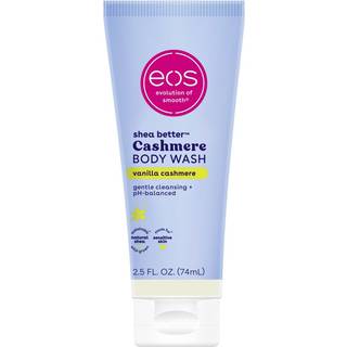eos Travel Vanilla Cashmere Body Wash - Rejsestrrelse Essential Toiletartikler Mini Body Wash 2,5 fl oz