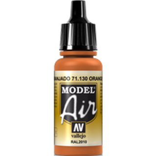 Vallejo Model Air 17Ml Orange rust [Levering: 1-2 dage]