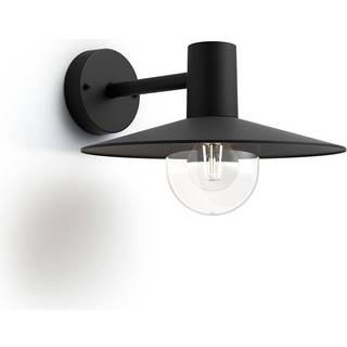 Philips Skua udendørs væglampe, sort