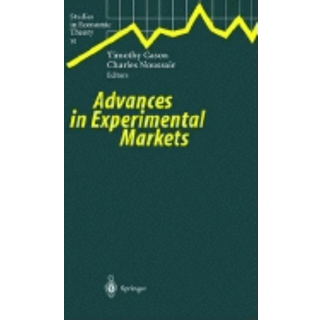 Advances in Experimental Markets
