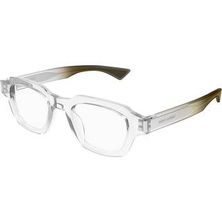 SAINT LAURENT Unisex SL 791 OPT 004 Optiske stel Acetat Krystal Transparent Firkantet