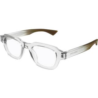 SAINT LAURENT Unisex SL 791 OPT 003 Optiske stel Acetat Krystal Transparent Firkantet