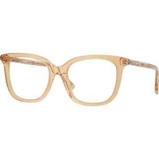 Burberry Kvinde BE2430 4167 Optiske stel Acetat Beige Transparent Firkantet Normal