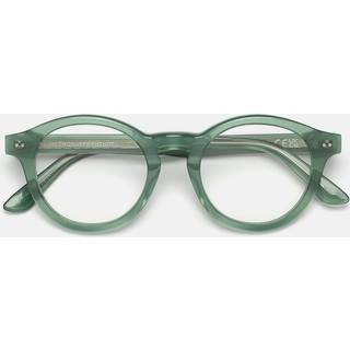 Retrosuperfuture Unisex WND Numero 129 Salvia Optiske stel Acetat Grøn Rund