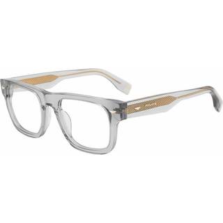 Police VPLQ72E SUPERNOVA 3 04G0 52 Briller Mænd Krystalklar - Transparent Grey - 52mm