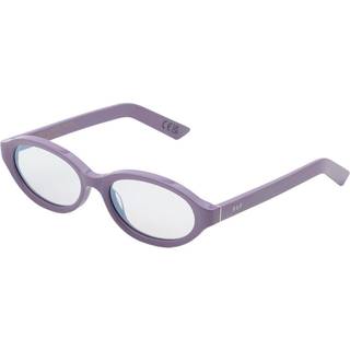 Retrosuperfuture Unisex 0HJ Parola Caramella Solbriller Acetat Violet Sølv Geometrisk Normal Flash