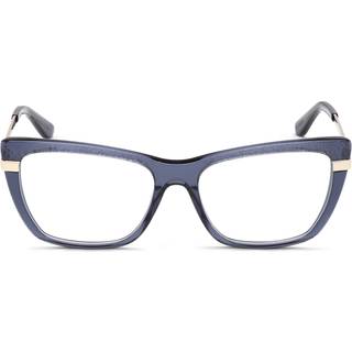 Guess GU50246 090 54 Briller Kvinder Blue - Transparent Shiny Blue - 54mm