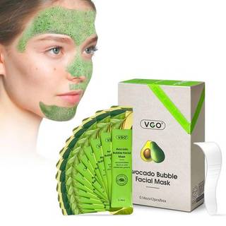 VGO Blackhead Remover Bubble Clay Mask Deep Moisturizing & Pore Cleanser Ansigt med salicylsyre og hyaluronsyre Daglig fugtgivende ansigtspleje &