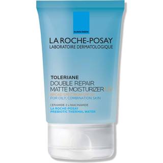 La Roche-Posay Toleriane Double Repair Matt Moisturizer SPF 30 Lightweight Daily Face Moisturizer til fedtet hud og kombineret hud med niacinamid