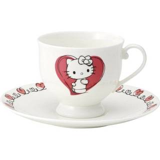 Sanrio Bone China Mug & Plate Set Hello Kitty