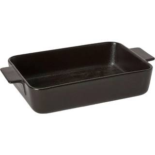 Satake Ovnfast Fad 22x37 Cm - Ovnfaste fade Porcelæn Sort - S-KERA4