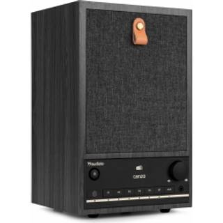 Canzo WIFI Internet Radio med DAB+/FM i stilfuldt design og med god lyd, Mørk gr