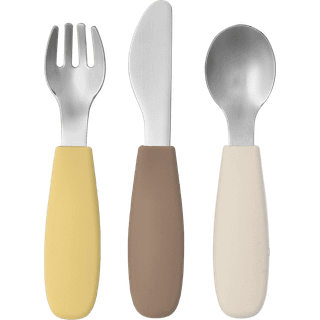 Scandi Living Dine bestiksæt silikone 3 dele Taupe
